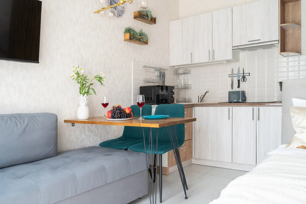 Апартаменты Лазурь УК Атмосфера с Видом на Горы