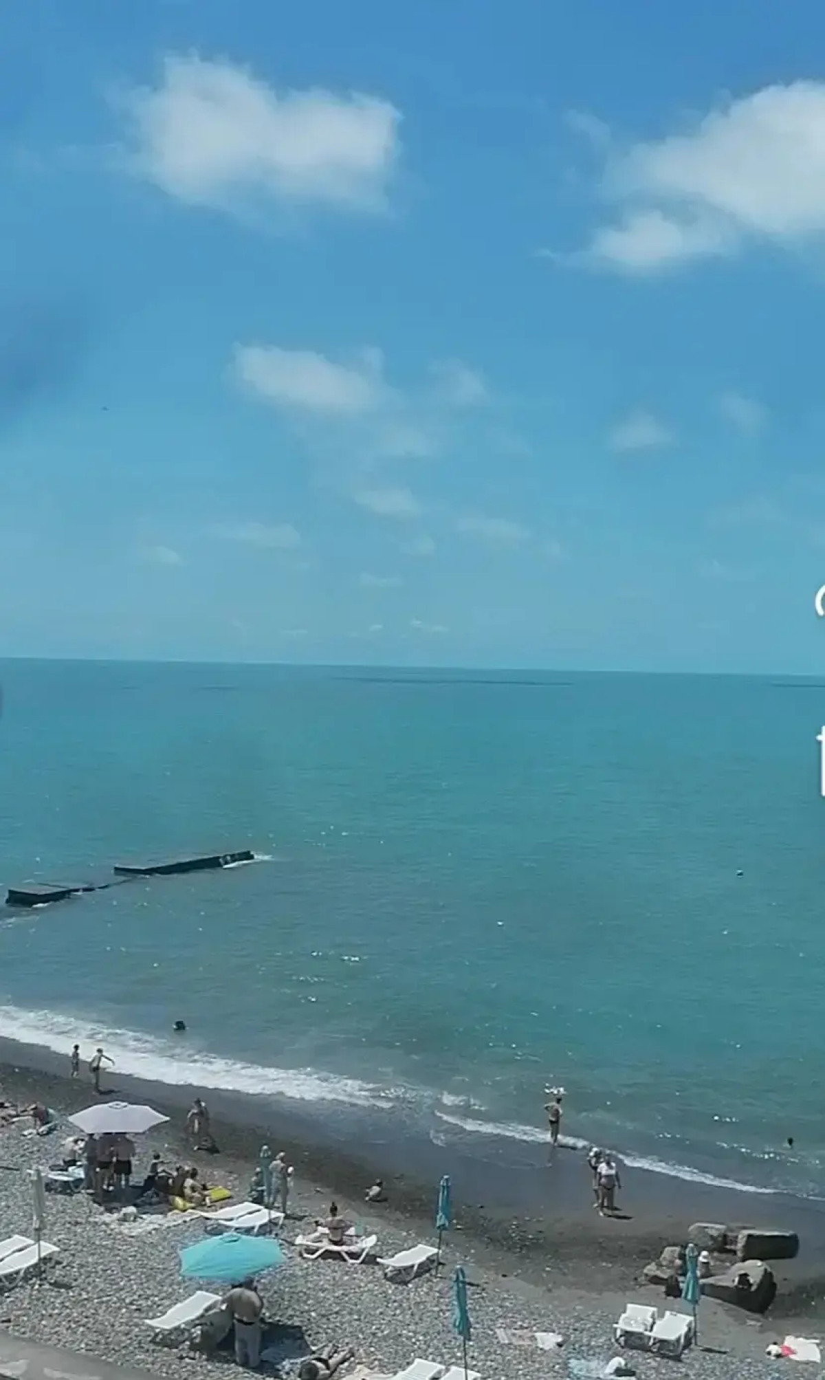 Двухкомнатная квартира у самого черного моря