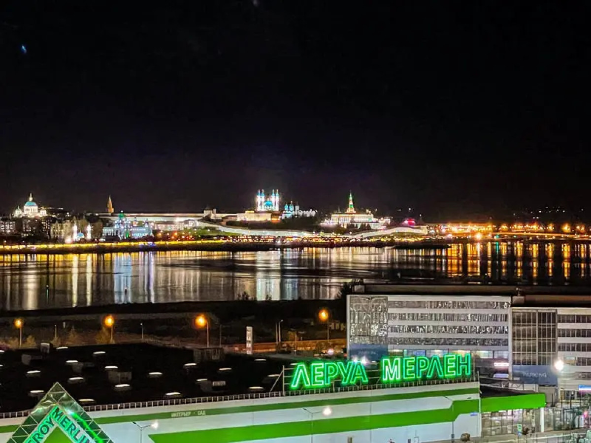 Апартаменты с видом на Кремль и Чашу Казан