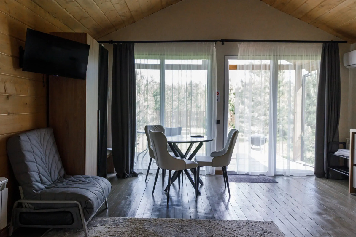 Частный дом 43м в лесной зоне рядом со Звенигородом