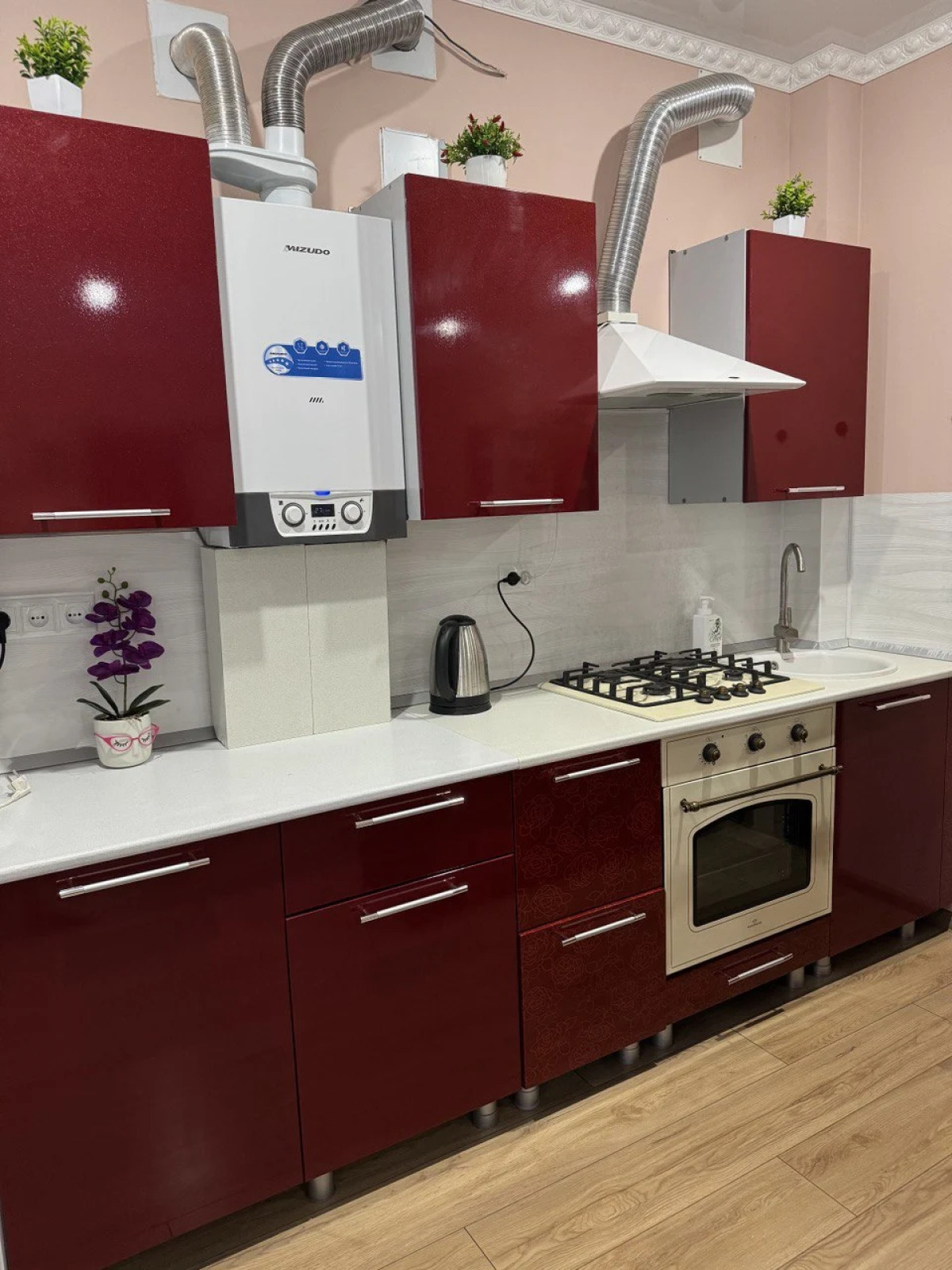 Евродвушка с видом на гору