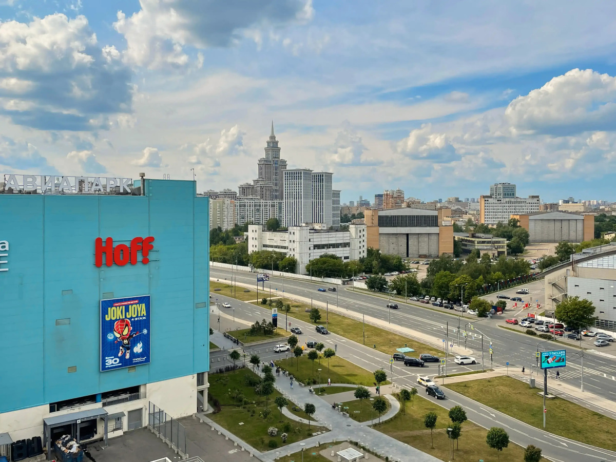 Апартаменты Просторные у ТЦ Авиапарк