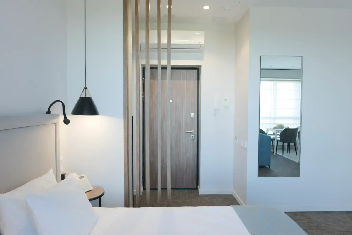 Апартаменты 4Кайф Kristall Studio с видом на море