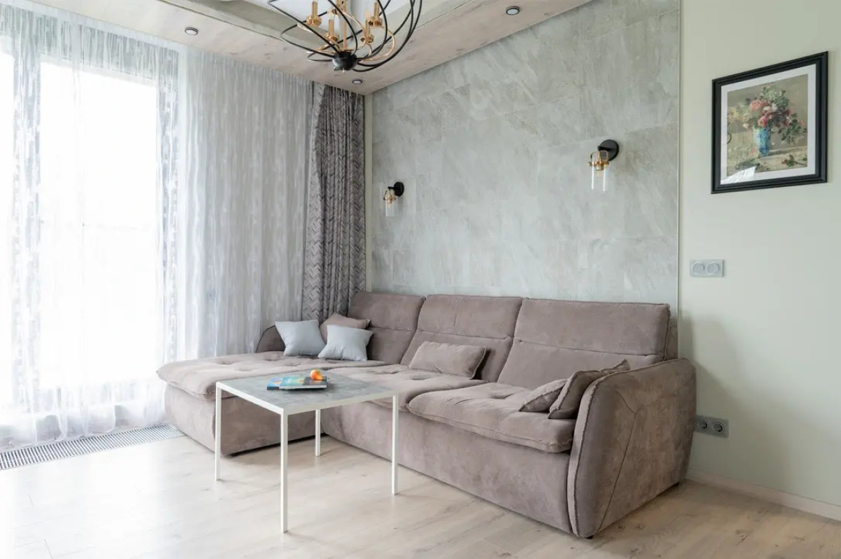 Апартаменты с 1 спальней в Охта Парке