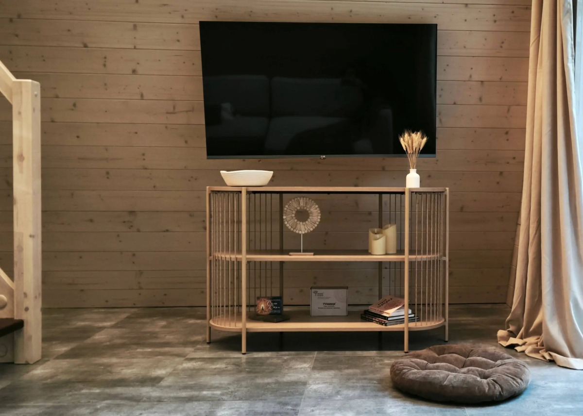 Частный дом Уютный А-фрейм Поле с баней и чаном