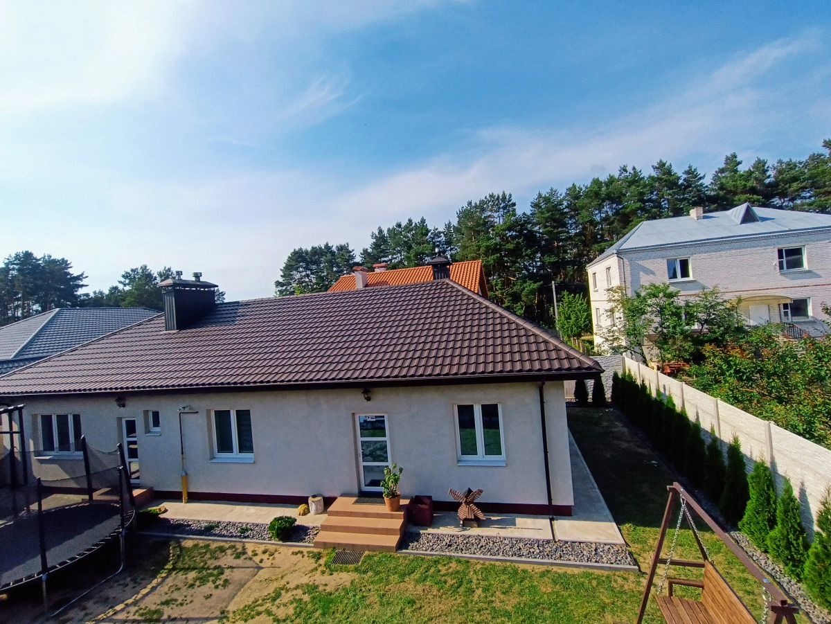 Частный дом с баней на берегу реки Неман