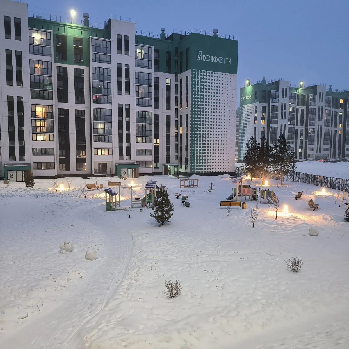 Квартира ЖК Конфетти