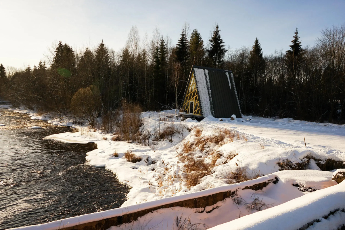 Дом Namaste vegetarian camp