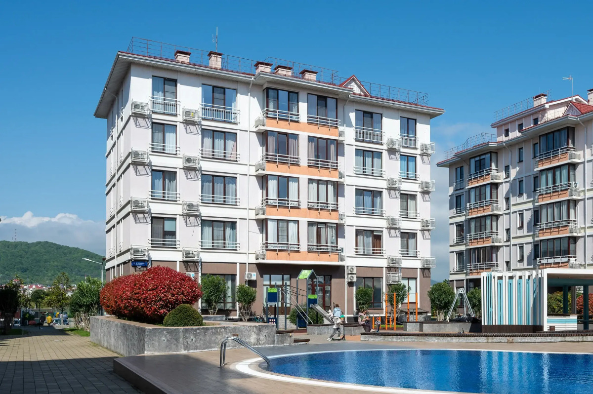 Апартаменты Red Apartments Си Сайд Лазурный