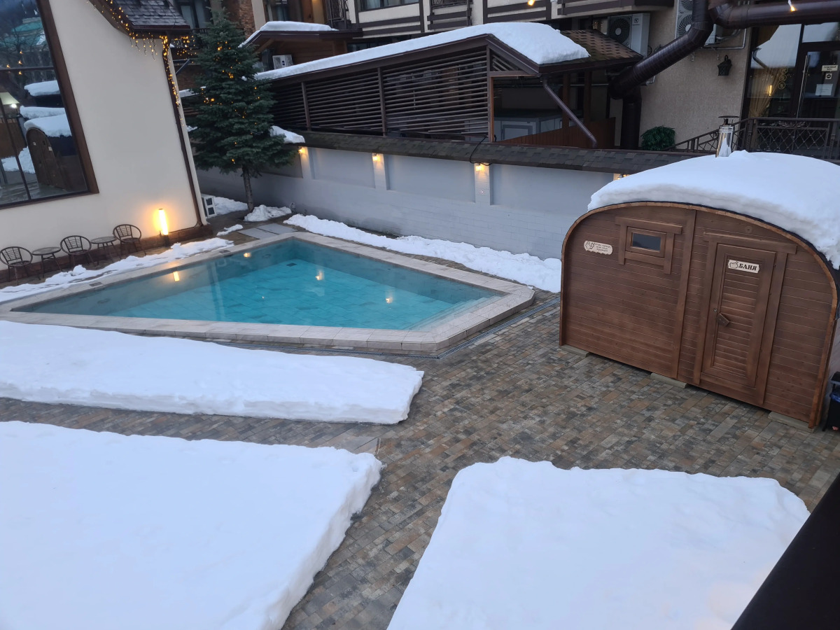 Апартаменты с бассейном и баней