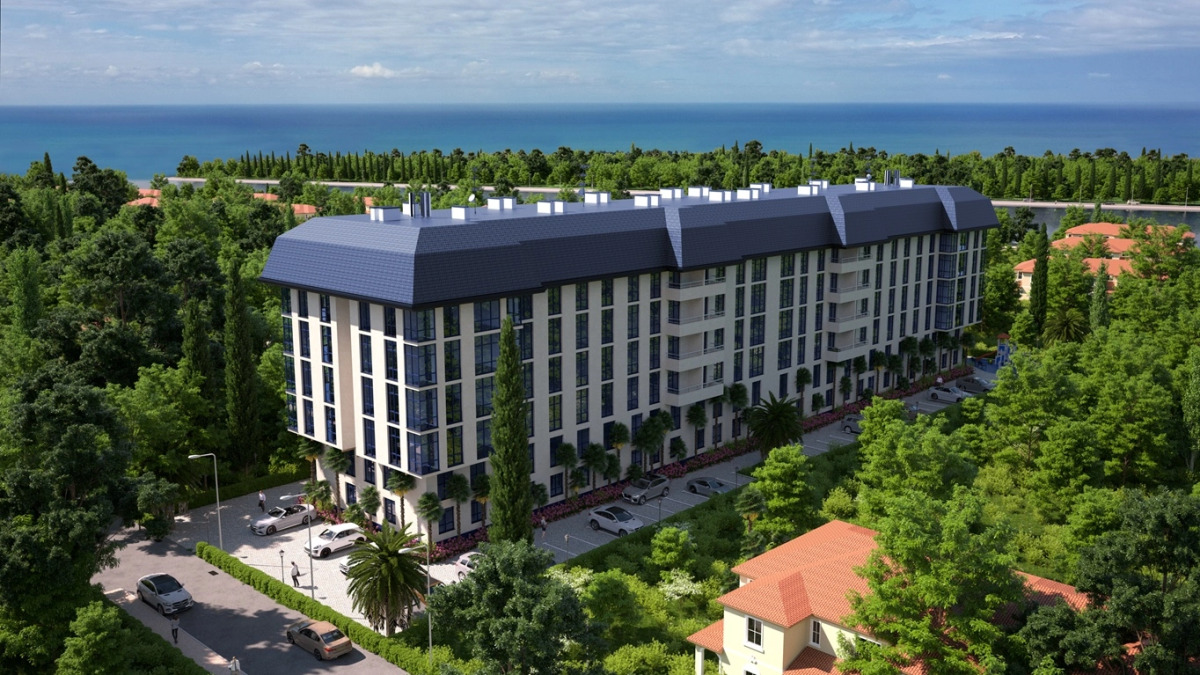 Апартаменты 3х Комнатные Люкс Апартаменты  с Красивыми Видами На Море и Горы в Сириусе