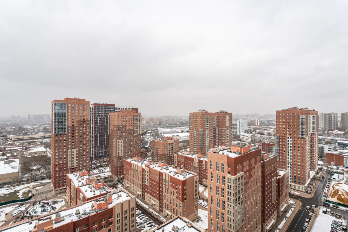 Апартаменты Студия с Панорамным Видом на 25 Этаже