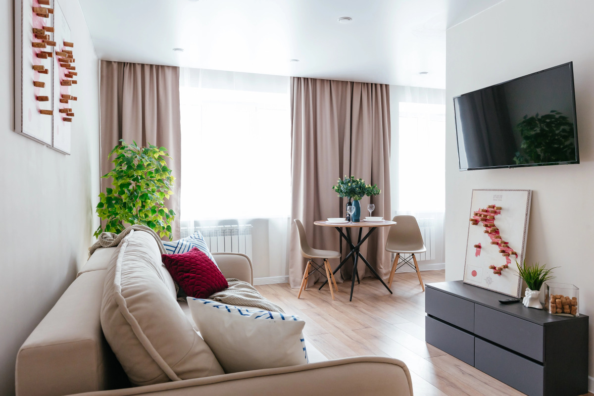 Апартаменты ROOM TOUR в историческом центре Тюмени