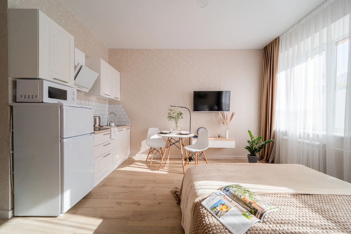 Апартаменты Дизайнерские на Буженинова Пpeображенcкая Плoщадь Карамель