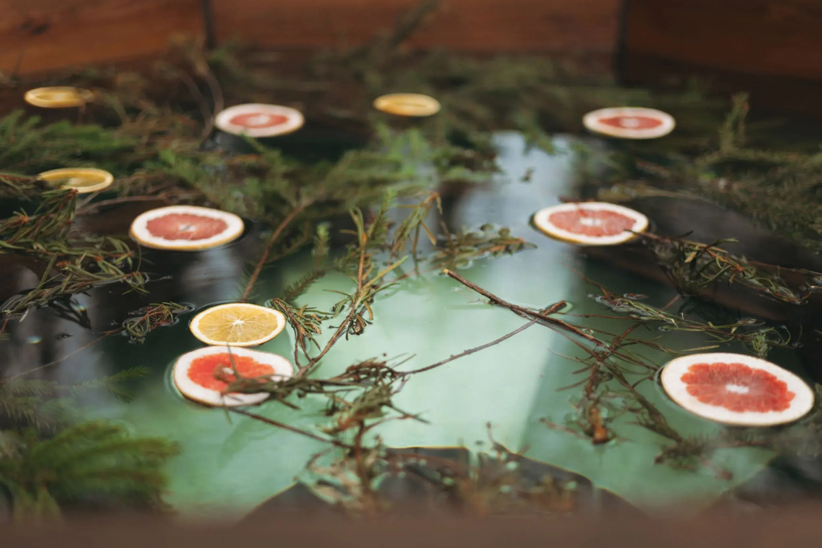 Частный дом с баней и чаном у воды и леса