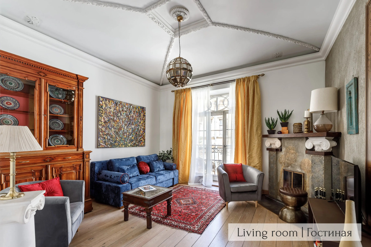 Апартаменты Minin Apartments Богемная Двухуровневая Мансарда 150 кв.м