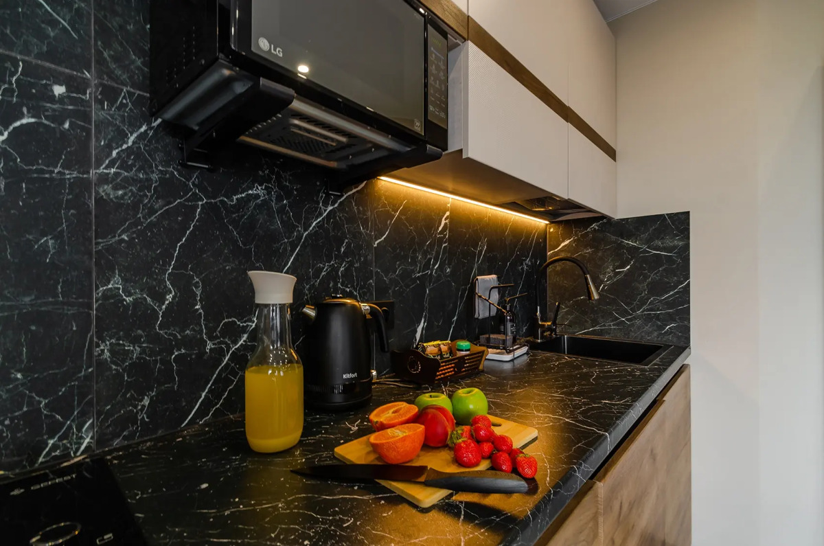 Квартира Изящная 1 комнатная с видом на Волгу