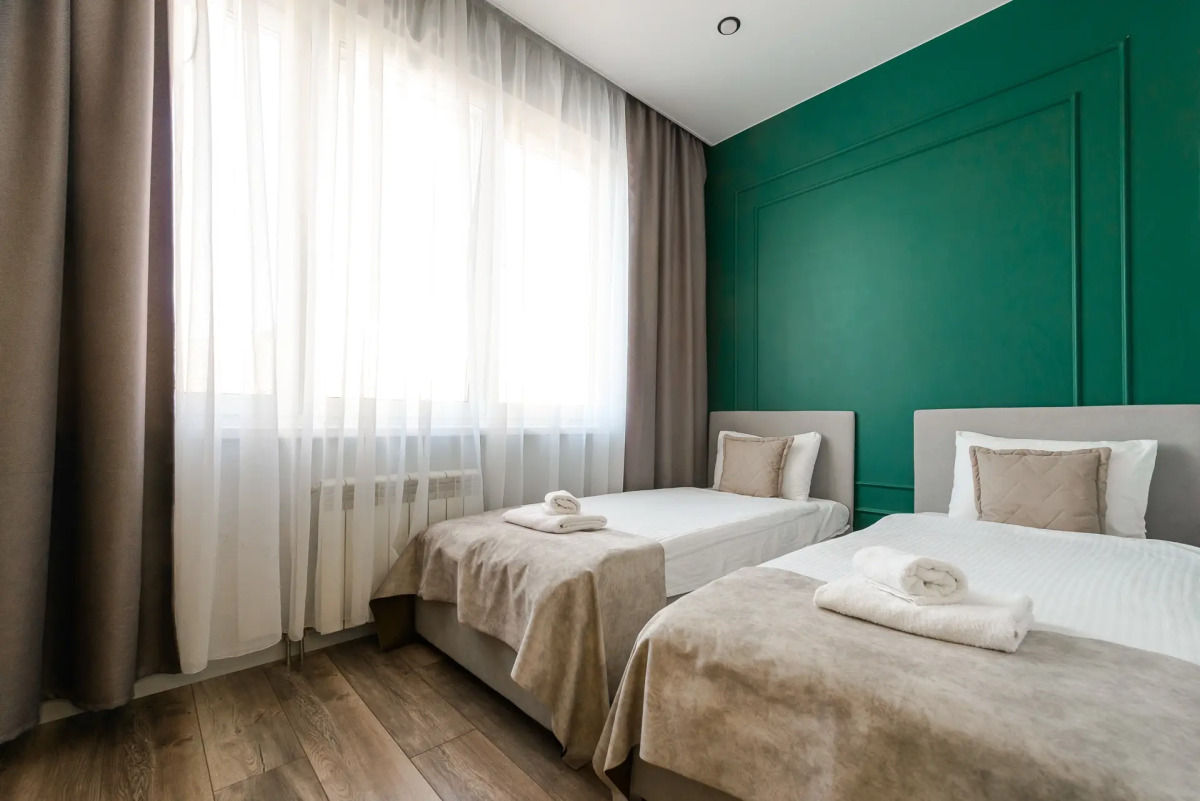 Апартаменты Unique Apart Пудра рядом с Кузбасс-Ареной на Притомском 35/1