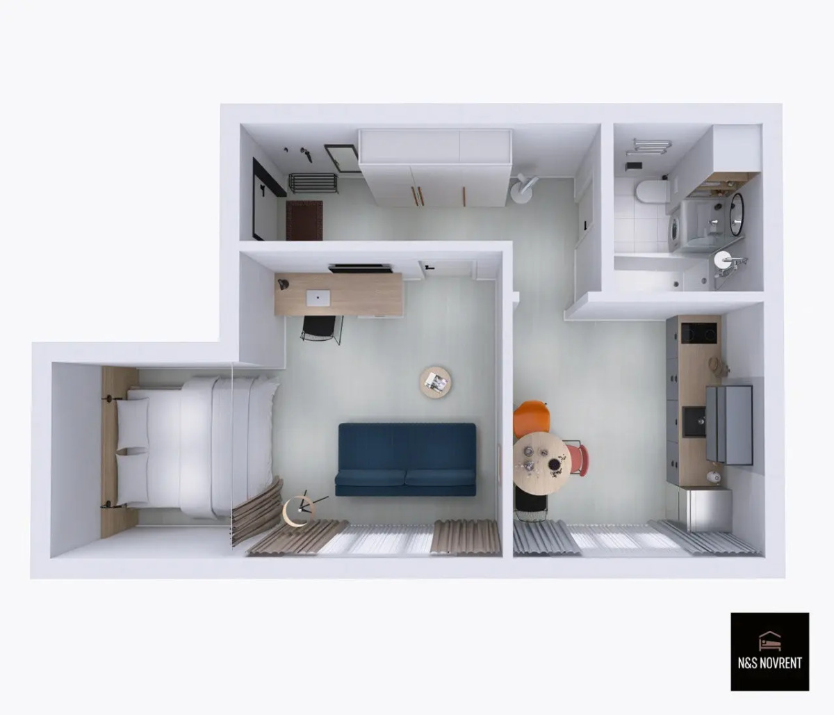 Квартира у Исторического Вала Рядом с Центром Великого Новгорода