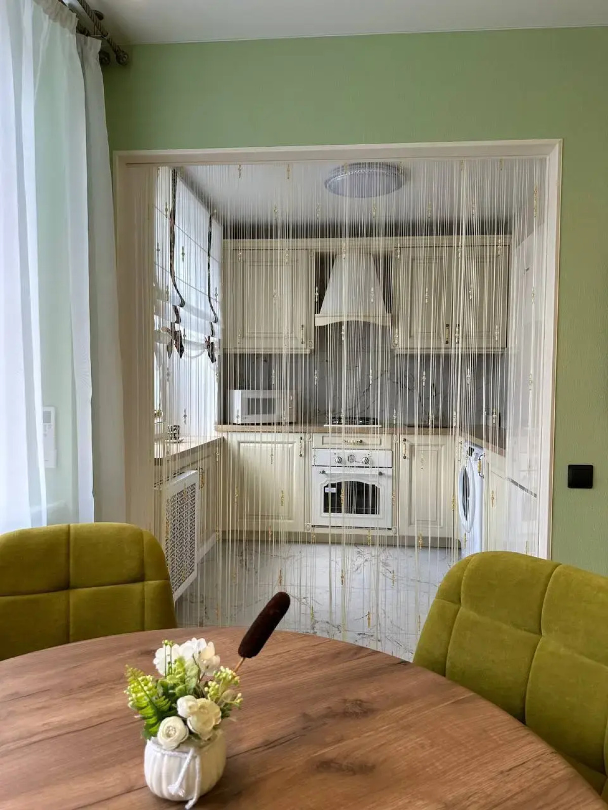 Квартира с новым дизайнерским ремонтом