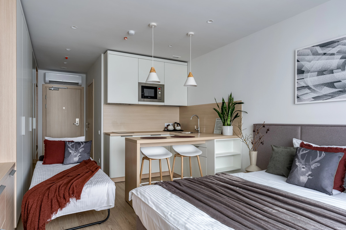 Апартаменты West Forest с Панорамным Видом на Город