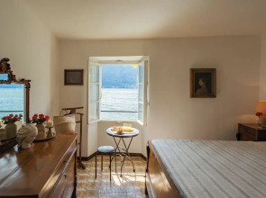 Terrace on Orrido di Nesso Waterfall