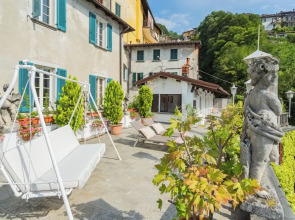 Terrace on Orrido di Nesso Waterfall