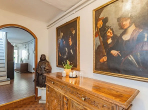 Terrace on Orrido di Nesso Waterfall