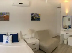 White and Blue Bodrum