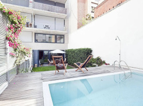 My Space Barcelona Private Pool Garden