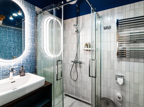 Шале Камин в снегах