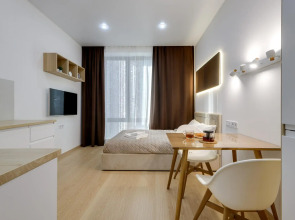 Апартаменты в небоскрёбе, центр Москвы