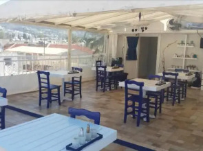 White and Blue Bodrum