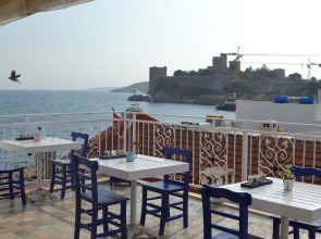 White and Blue Bodrum