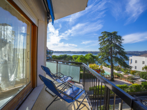 Rossella on the lake with fantastic view