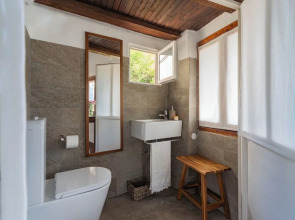 Terrace on Orrido di Nesso Waterfall