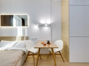 Апартаменты в небоскрёбе, центр Москвы