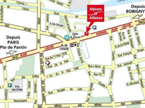 Séjours & Affaires Pantin Charles de Gaulle