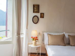 Terrace on Orrido di Nesso Waterfall