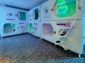UBPOD capsule hotel in Mongolia