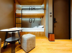 UBPOD capsule hotel in Mongolia