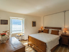 Terrace on Orrido di Nesso Waterfall