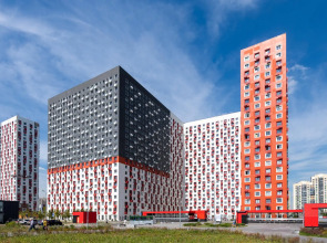 Sunmarine apartments (Санмарин апартментс) на улице Анны Ахматовой