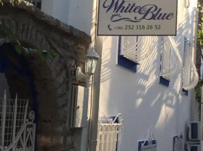 White and Blue Bodrum