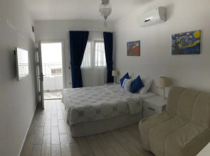 White and Blue Bodrum