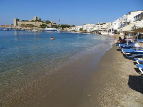 White and Blue Bodrum
