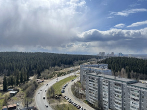 Апартаменты Та самая квартира в самом высоком доме города на 17-м этаже