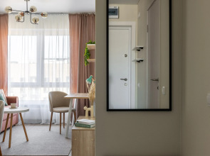 Квартира Персиковая Евродвушка