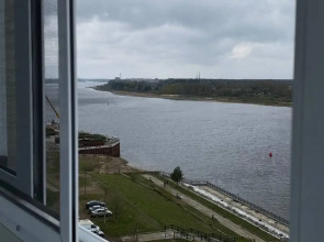 Квартира Трехкомнатная квартира с видом на Волгу