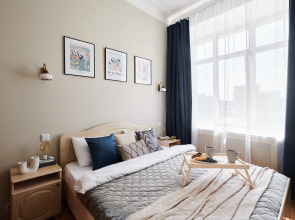 Квартира GM Apartments Стильная Трехкомнатная в Доме на Набережной